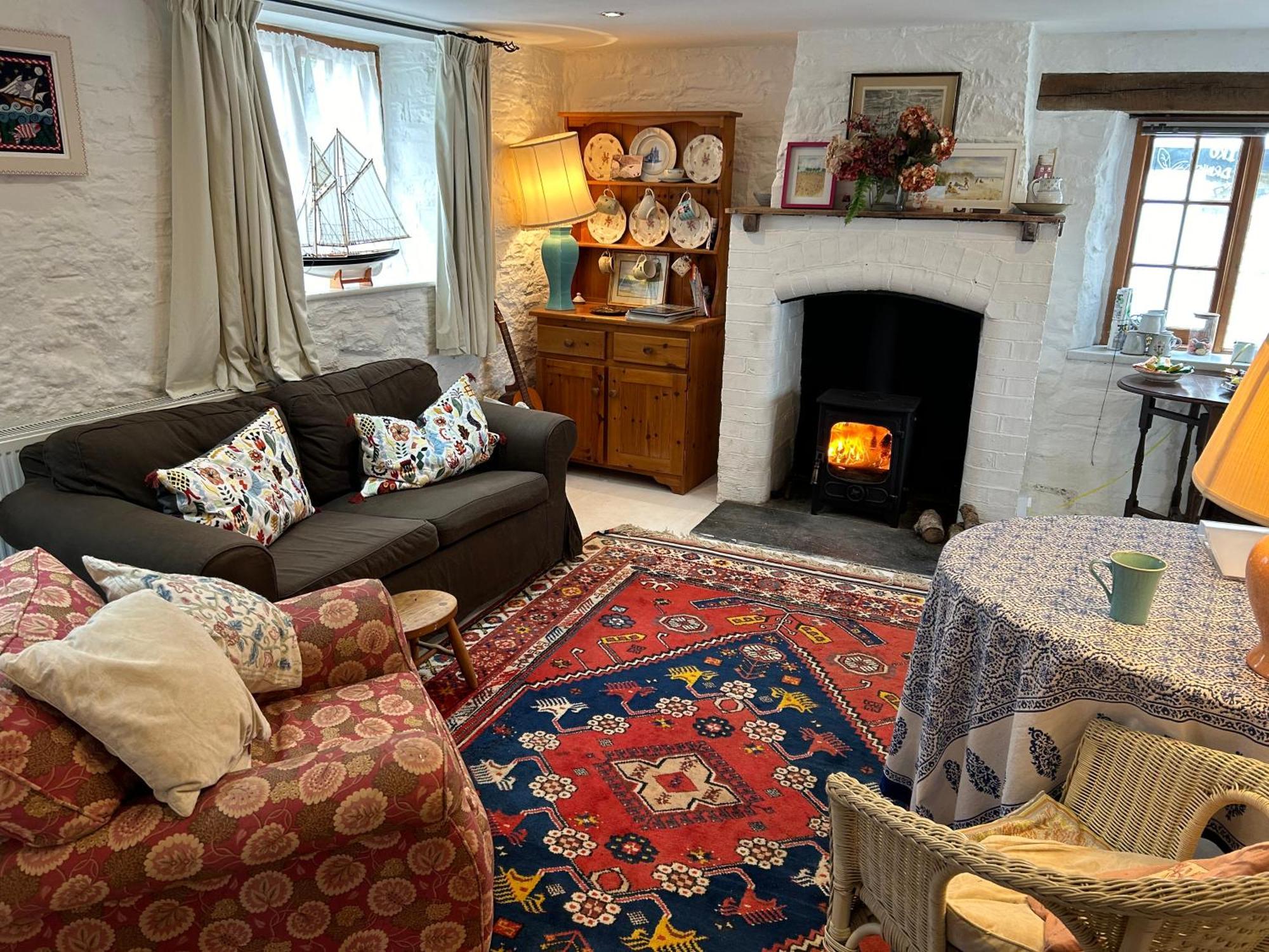 Cosy Boathouse Cottage By The Sea With Log Burner Bucks Mills Bagian luar foto