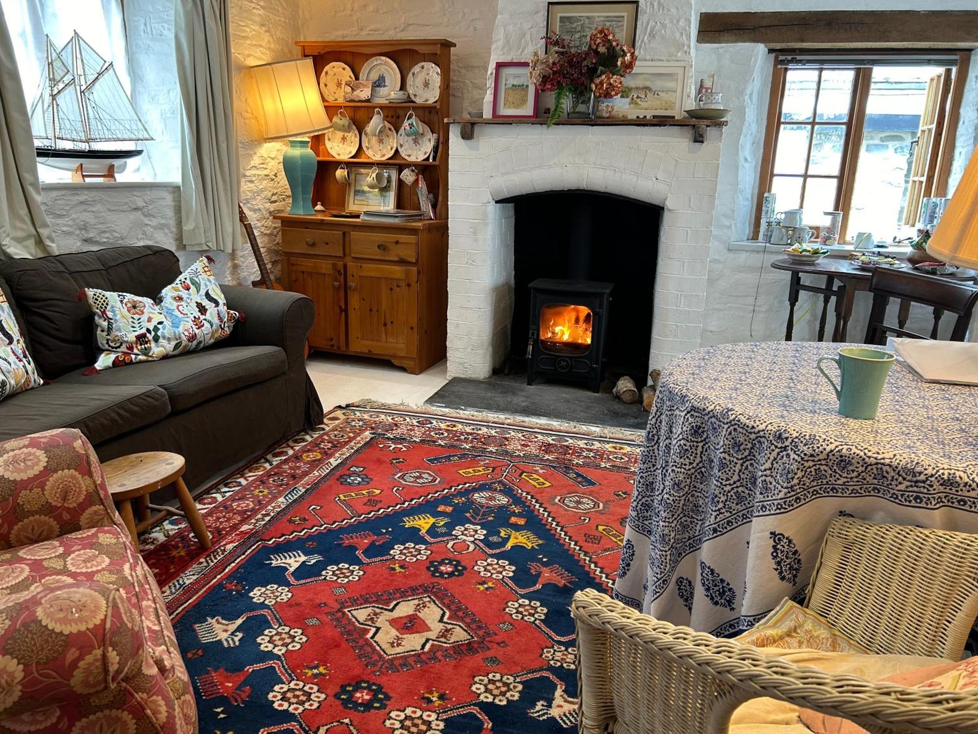 Cosy Boathouse Cottage By The Sea With Log Burner Bucks Mills Bagian luar foto